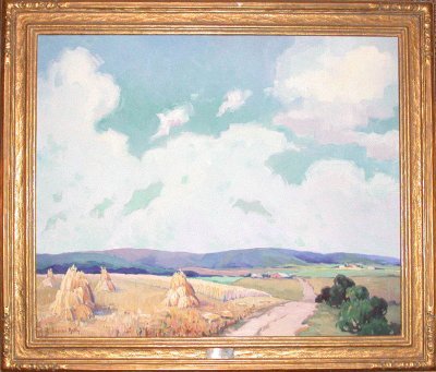 Carrington ND, Louise Kelly painting