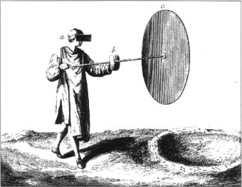 Image of Crown Glass being spun (click for original site)