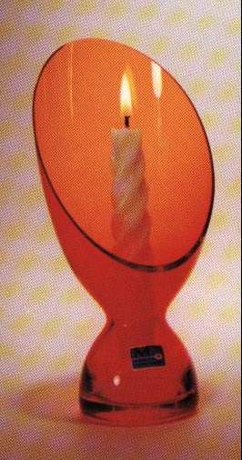 50's vase like candle holder