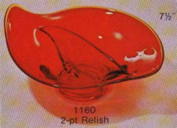 50's divided relish bowl