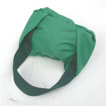 Green bag in Stuffed form