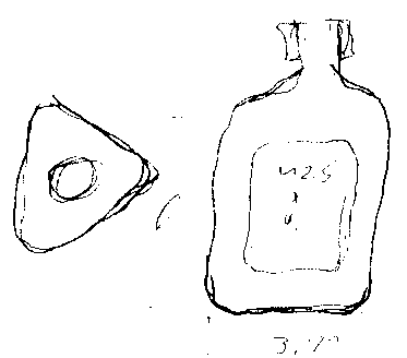Bottle mold sketch