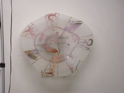Stephen Hodder's special pieces carved from layered glass