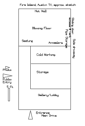 Fire Island floor plan drawing