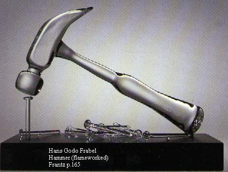 Glass hammer by Frabel