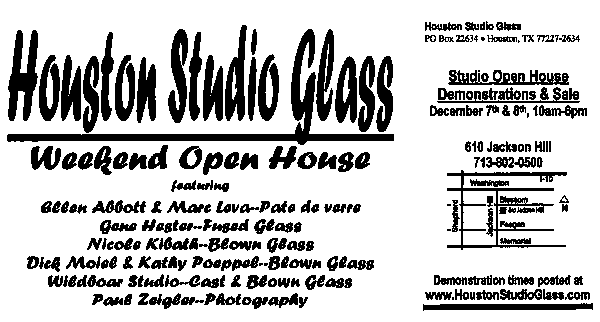 Houston Open House postcard