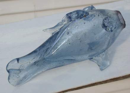 This is my first attempt at making a traditional glass fish