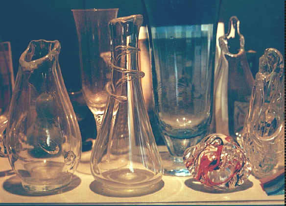 Shelf of Mike's Glass