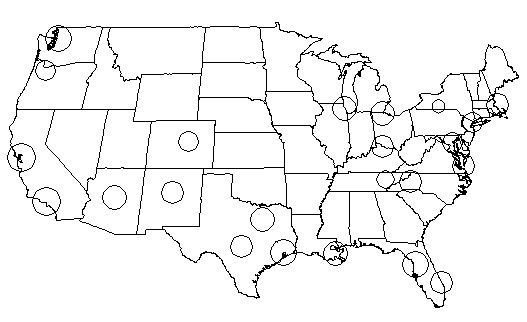 Map for referencing museums list
